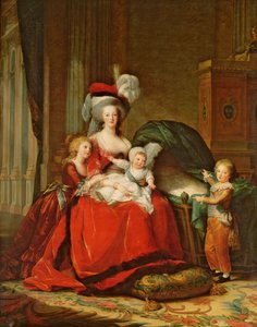 Marie-Antoinette (1755-93) et ses enfants