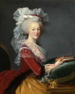 Portraits de Marie-Antoinette de Lorraine Habsbourg (1755-1793) reine de France par Marie Louise Elisabeth Vigée Le Brun, 1785 Collection privée - Elisabeth Louise Vigee Lebrun