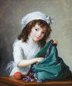 Mademoiselle Brongniart - Elisabeth Louise Vigee Lebrun