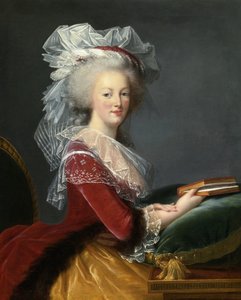 Marie-Antoinette avec un livre - Elisabeth Louise Vigee Lebrun
