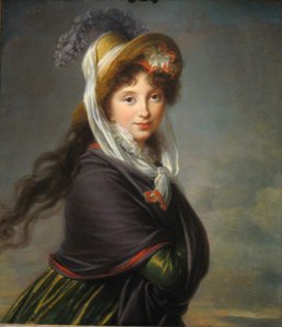 Portrait de la princesse Irina Ivanovna Vorontsova, née Izmaylova 1768-1848, vers 1797 - Elisabeth Louise Vigee Lebrun