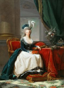 Portrait de la reine Marie-Antoinette de France 1755-1793, vers 1788