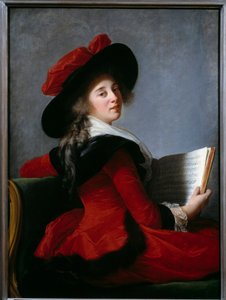 Portrait de la baronne de Crussol - Elisabeth Louise Vigee Lebrun