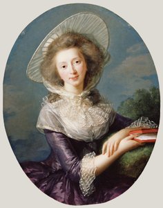 La Vicomtesse de Vaudreuil - Elisabeth Louise Vigee Lebrun