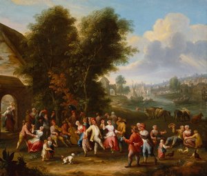 Une kermesse de village