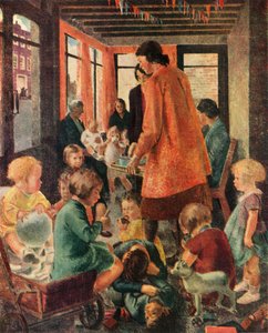 Centre de jeu pour évacués, vers 1943 - Elise Dalton Hewland