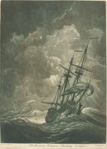 Scène de navigation de la collection de John Chicheley, 1720s