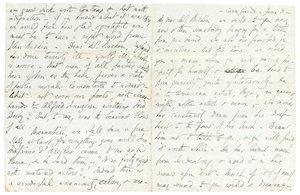 Lettre autographe à John Ruskin, Casa Giudi, Florence, 3 juin 1859 - Elizabeth Browning