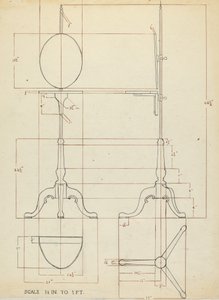 Écran de pôle et candélabre