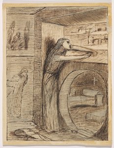 La veille de Sainte Agnès - Elizabeth Eleanor (1834 62) Siddal