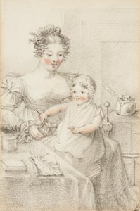 La reine Victoria enfant - Elizabeth Keith née Lindsay Heathcote