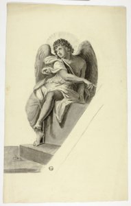 Ange assis près de la tombe - Elizabeth Murray