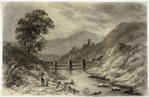 Ruisseau de montagne avec bateau - Elizabeth Murray