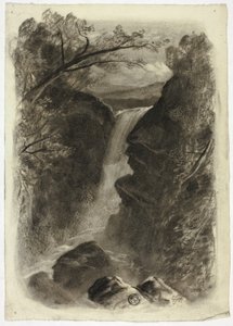 Cascade de montagne - Elizabeth Murray