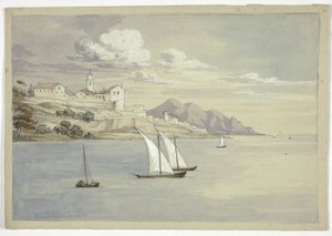 Portofino depuis la mer, Gênes