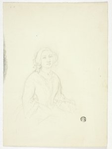Portrait de femme - Elizabeth Murray