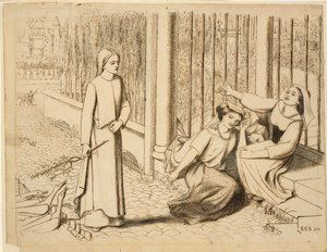 Pippa Passes, 1854 - Elizabeth Siddal