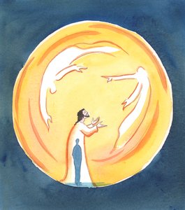 Une personne qui partage la vie même de Dieu, par le baptême, et vit en état de grâce, peut être certaine que lorsqu