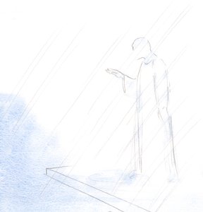 Comme le prêtre faisait le signe sacré de la croix et nous donnait sa bénédiction, ainsi faisait aussi le Christ notre Grand Prêtre - Elizabeth Wang