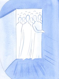 À ce sanctuaire, la porte du Ciel s