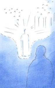 Par la prière, nous sommes très proches des Saints du Ciel, comme si le sol du ciel descendait. Chaque acte de foi nous rapproche encore plus - Elizabeth Wang