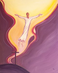Par la volonté, la prescience, le plan, le consentement et la justice du Père, le Christ a souffert et est mort, et a sauté vers Son Père, nous attirant dans son sillage