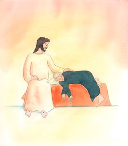 Le Christ est proche de ses amis, en toutes circonstances
