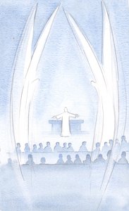 Le Christ notre Seigneur ressuscité était Présent en nous, dans Sa gloire et Sa puissance, gardé par Ses Saints Anges - Elizabeth Wang