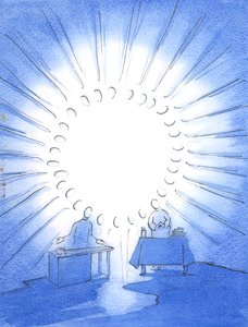 Le Christ unit ses amis sur terre dans la 