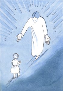 Étapes difficiles : apprendre à marcher, apprendre à suivre le Christ.
