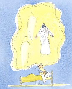 Le don de Dieu aux malades est Jésus-Christ lui-même, avec le Père et le Saint-Esprit, un seul Dieu - à l