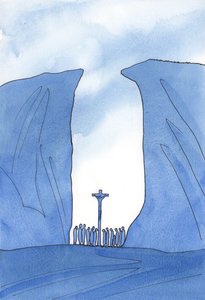 Aussi petite, isolée ou persécutée que soit notre communauté, le Christ est parmi nous à la messe, comme dans un gouffre - Elizabeth Wang