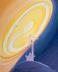Si nous sommes unis au Christ dans la Messe dans le mémorial vivant du Sacrifice de la Croix, nous sommes unis au Christ dans Son offrande éternelle dans la vie intérieure de la Sainte Trinité