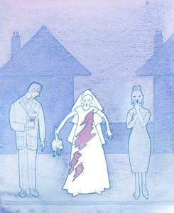 Imaginez à quel point une mariée serait embarrassée, dont la robe aurait été tachée par une boisson renversée, et qui penserait alors à sa marche vers l