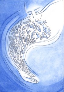 Aux yeux de Dieu, les petits bébés qui meurent - avant ou après la naissance - sont comme des étoiles filantes qui brillent brièvement puis tombent du ciel - Elizabeth Wang