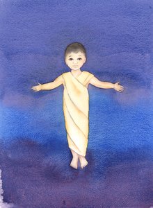 Jésus-Christ est vrai Dieu, qui a pris notre nature humaine, ayant l