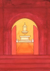 Jésus-Christ est vraiment présent dans le Saint-Sacrement dans le tabernacle