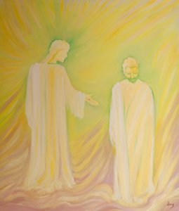 Jésus honore Saint Joseph son père adoptif et nous demande d