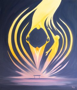 Jésus notre grand prêtre prie pour nous au Père dans l
