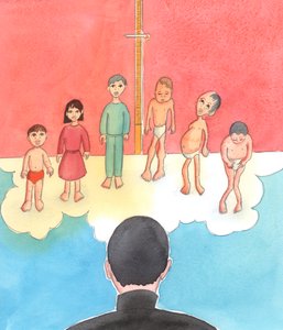 Tout comme un régime alimentaire déséquilibré peut causer des maladies et même des déformations chez les enfants, un manque de plénitude de vérité (où un message chrétien déformé est entendu, ou où les Ordres ne sont pas valides) peut - Elizabeth Wang