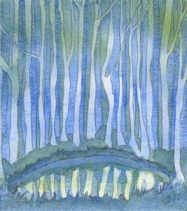 Tout comme une personne dans un bois ne peut voir les profondeurs d