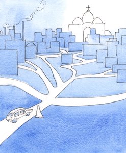 Vers la fin de notre voyage terrestre, nous arrivons à une intersection - Elizabeth Wang