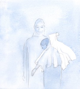 Un jour, dans mon âme, Il tendit un voile de mariage - Elizabeth Wang