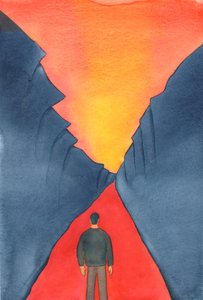 La vie chrétienne consiste à faire confiance au Christ, à renoncer au péché, à suivre son chemin même dans l