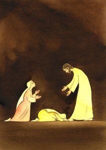 Les deux Marie avec le Christ ressuscité, 2001