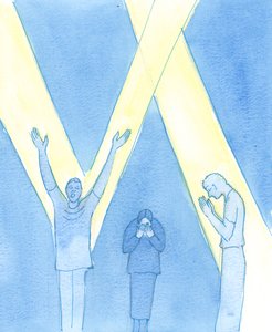 Il existe de nombreuses façons de prier, et de nombreuses attitudes intérieures ; ce qui compte, c