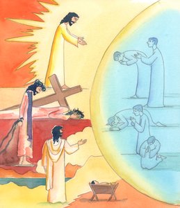 Par la prière, en particulier par le cycle de la prière liturgique de l