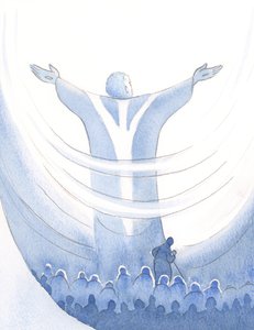Nous pouvons unir toutes nos intentions à la prière puissante du Christ à la messe, en nous cachant derrière sa robe, en faisant confiance à ses mérites. - Elizabeth Wang