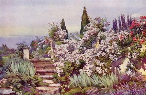 Les marches du jardin - Ella Du Cane