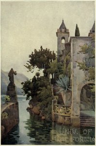 Villa Arconati, Lac de Côme, Illustration de 
